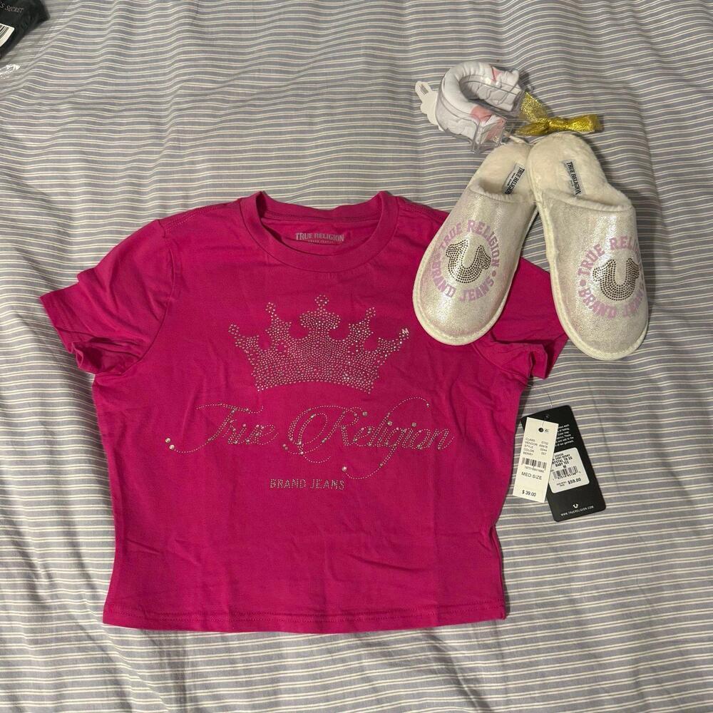 True Religion Shirt and Slippers Set [COPY]